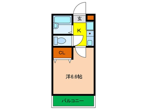 フレール奥須磨の物件間取画像